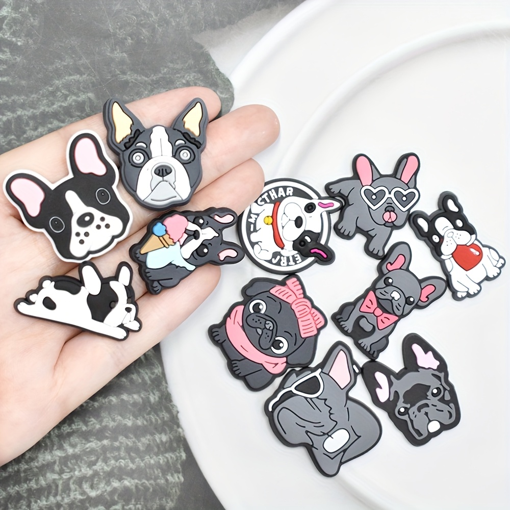 39 Pezzi Ciondoli A Forma Cane Decorare Scarpe Varietà - Italy - Foto 8