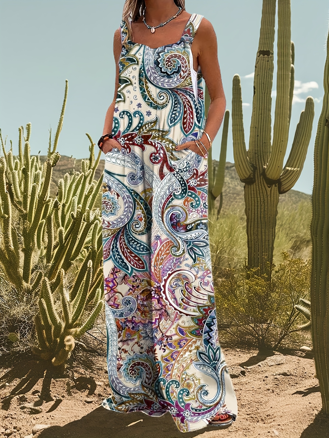 Paisley Bloom Jumpsuit