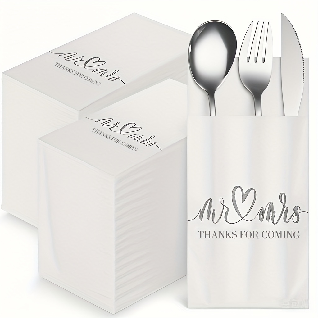 TEMU 40 servilletas de papel desechables de papel de oro, plata y dorado rosa, servilletas de cena de 1 pliegue de lino para fiestas, compromisos,
