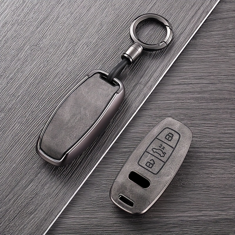 Tpu Leather Car Key Case For A6 A7 A8 C8 Q8 D5 Protector Keyless Shell Accessories