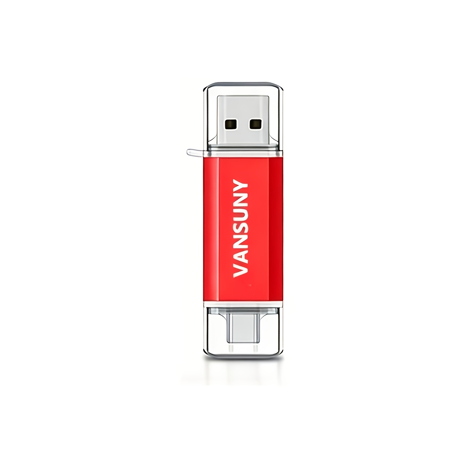 Vansuny 32gb/64gb/128gb Type C Usb C Flash Drive Dual 2-in-1 Usb 2.0 Drive Usb-c With Led Indicator For Easy Between Pc And Smartphones