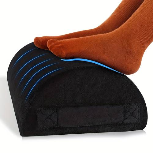 office rest stool with washable removable cover leg pillow for support and ankle relaxation at home or office
