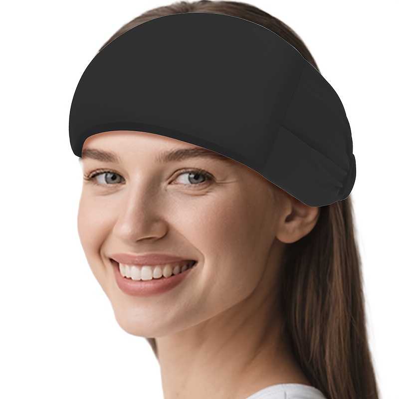 TEMU 1pc Ice Cooling Headband, Face Ice Mask, Gel Eye Mask, Neck Cooler Wraps, Ice Head Cover, Gel Ice Pack Wrap, Hot Cold Pack, Lovable & Reusable,