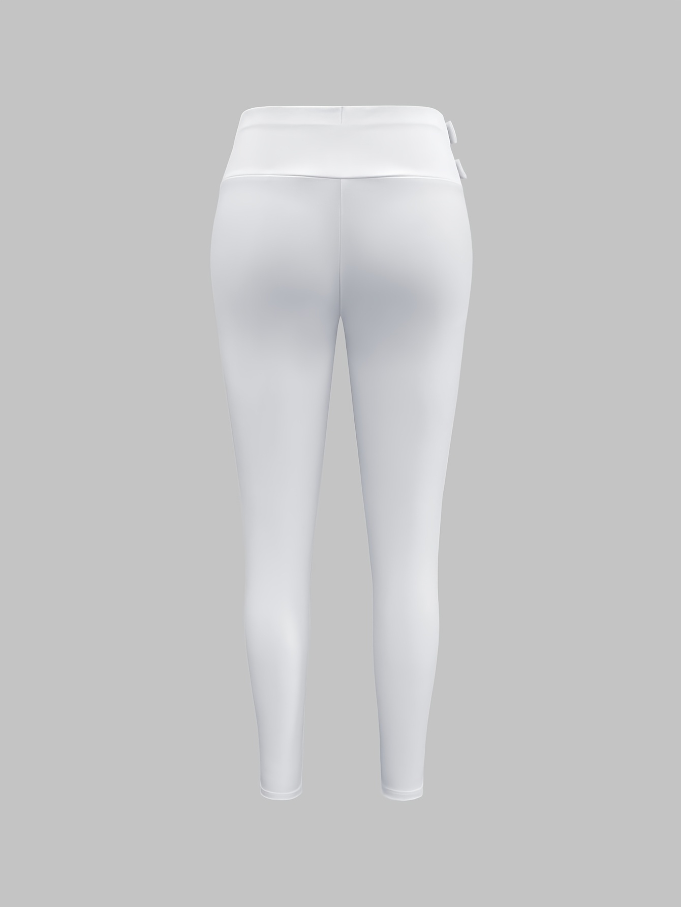 Fashionable Solid Color Zippered Women'S Tight Leggings | Casual Fit for Fall/Winter, Vintage Style by NianNian