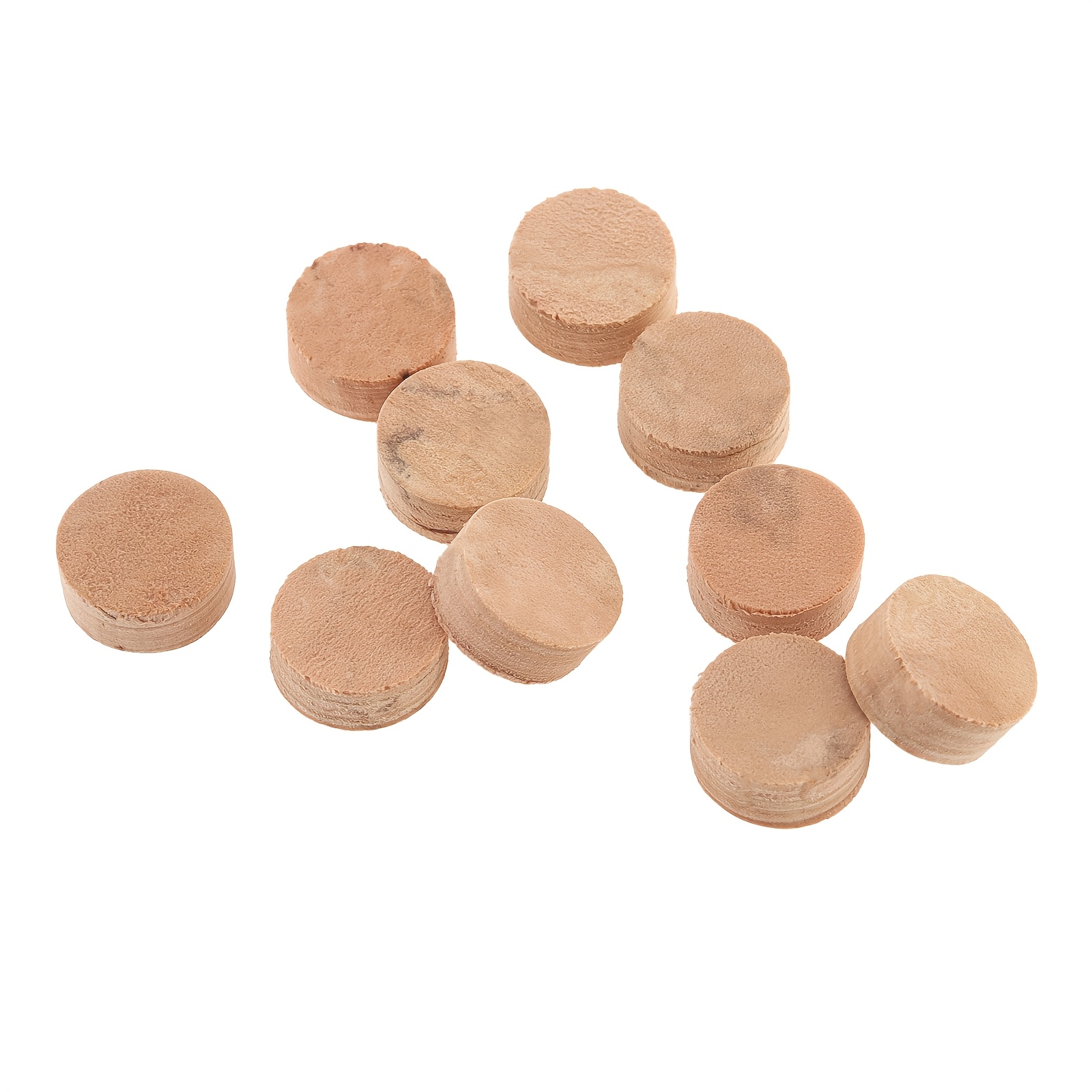 TEMU 10pcs 9*4 Mm/0.35*0.15 Inch Trombone Trumpet Spit Valve Cork Pads For Brass Instrument Repair, Replacement