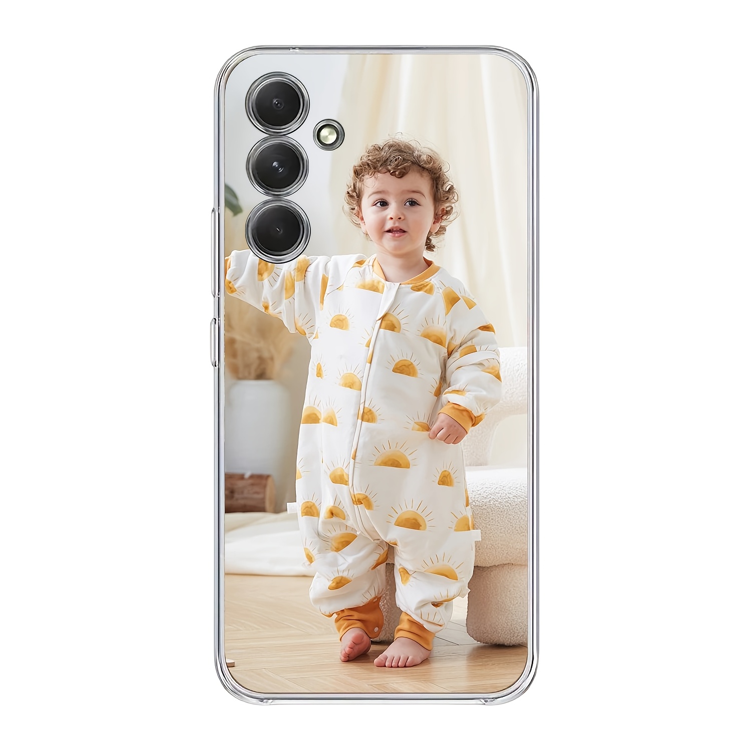TEMU Custodia per telefono - [] con e stampa completa, idea regalo i e le feste, personalizzabile con foto completa, adatta per A53 A54 A13 A24 A34