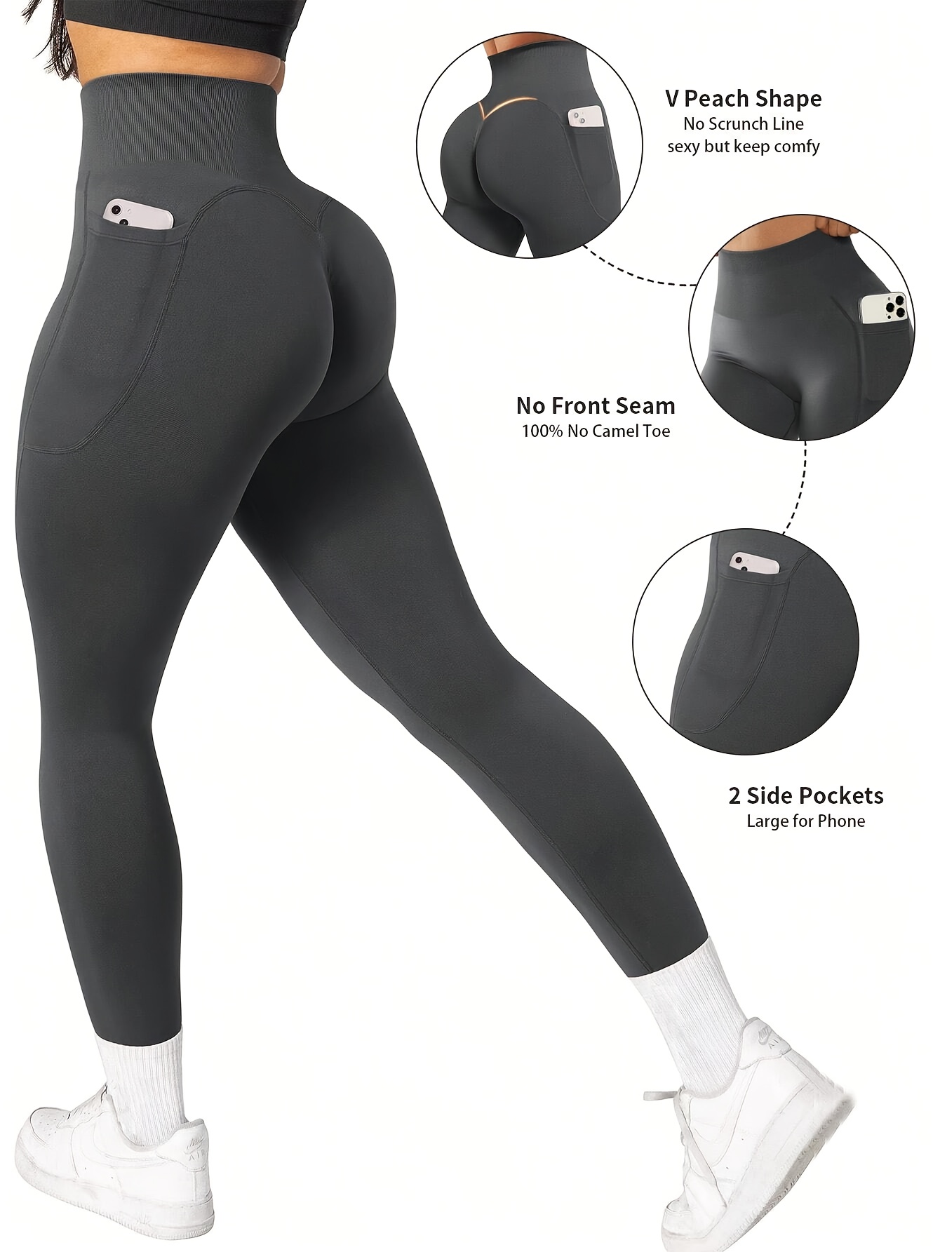 Grey Performance Jogger Leggings - FINAL SALE - Grace and Lace