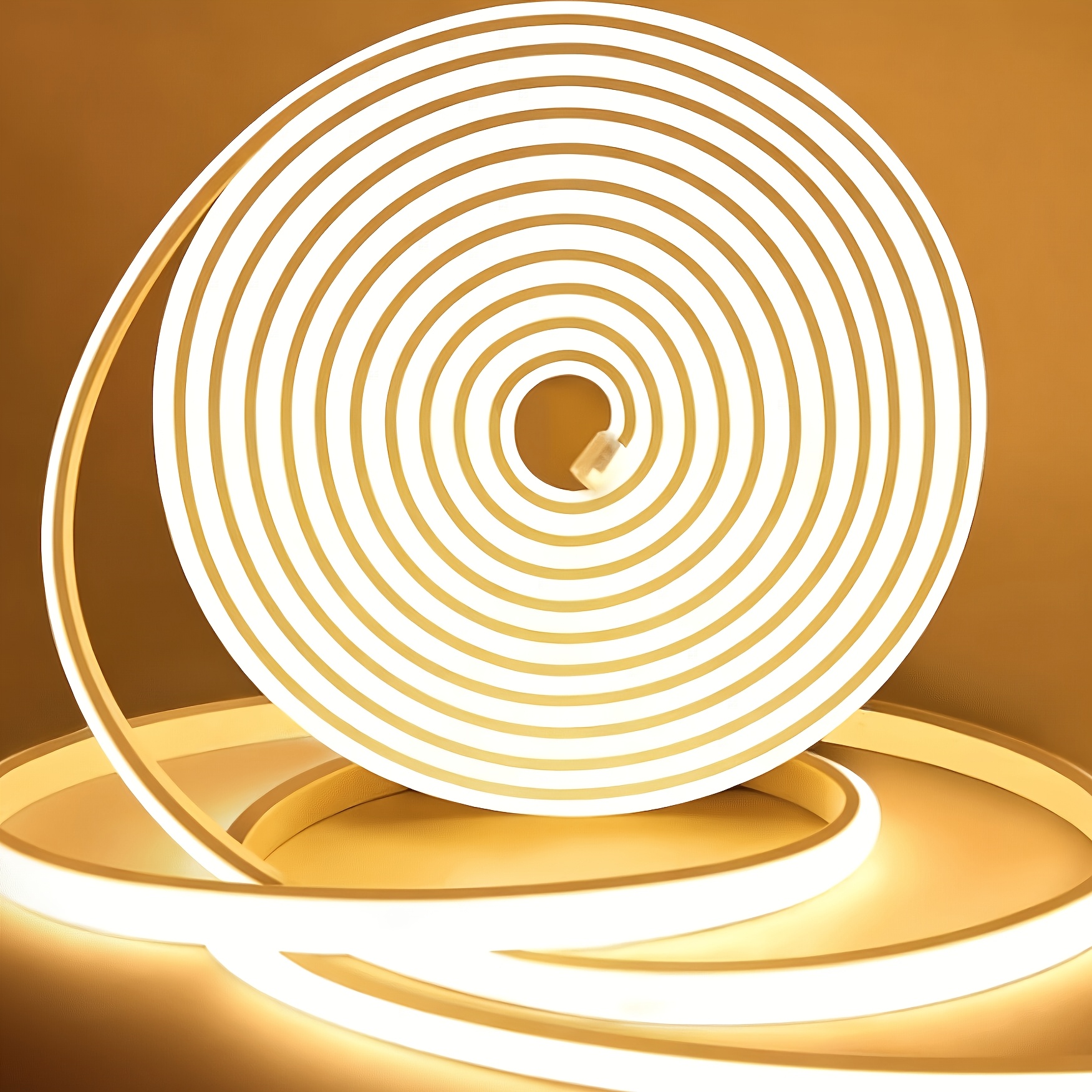 Image of 5-30m Cob Led Strip Light With Smart App And Remote Control, 3000k-6000k Dimmable, Cuttable, Flexible Self-adhesive, High Brightness Uniform Light, Indoor Bedroom Birthday Decor Gift