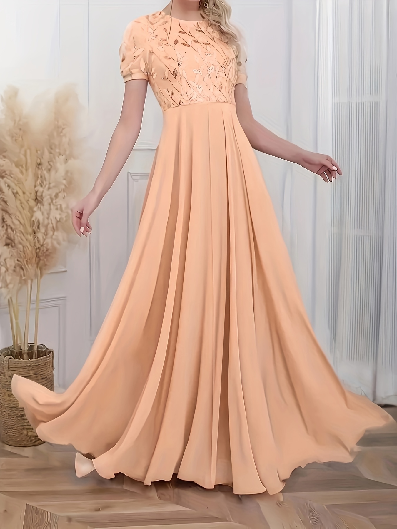 green emerald velvet dress Long Beaded Halter Prom Dress with Open Back Gold/Pink / 00 main image 0