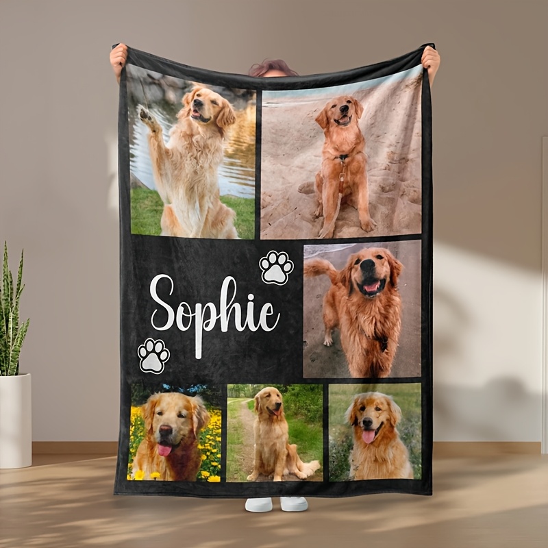 

Pet Blanket - Personalized , Flannel, , - Unique For Pet