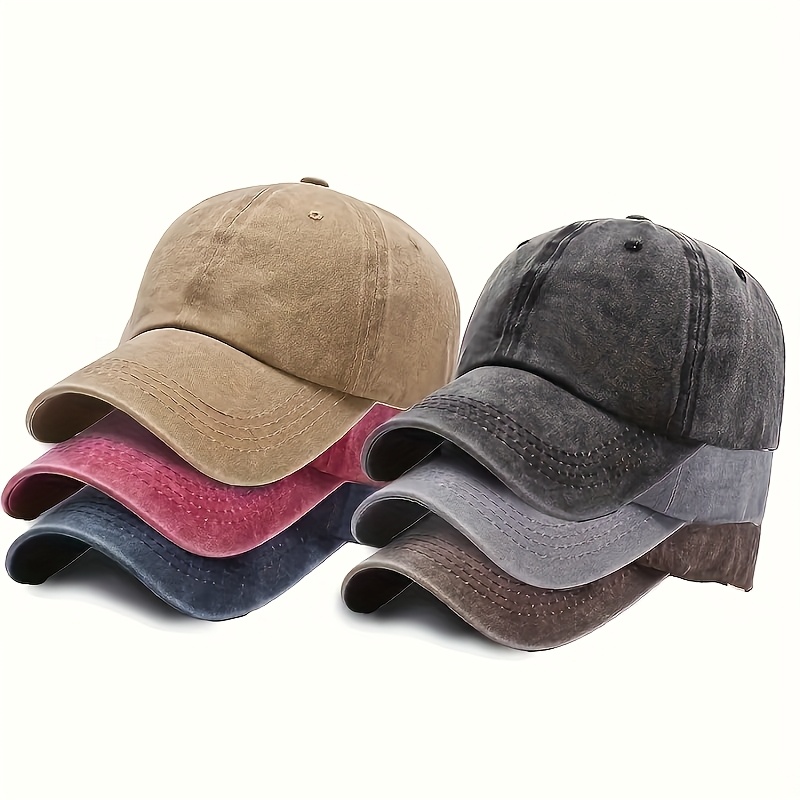 AOSMI 2-Pack Floral Baseball Caps | Adjustable Cotton Hats For Men & Women | Outdoor Sports Golf Running Sun Hat - View #14