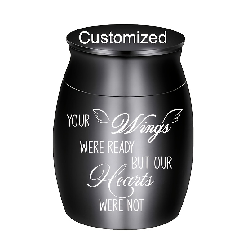 Customizable Small Keepsake Urns for Human Pet Ashes