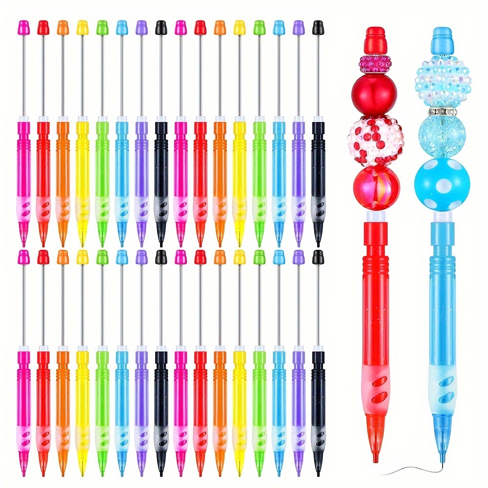 32pcs Beadable Mechanical Pencils Drawing Pencils For Drawing Sketching Diy -to- Office Supplies,