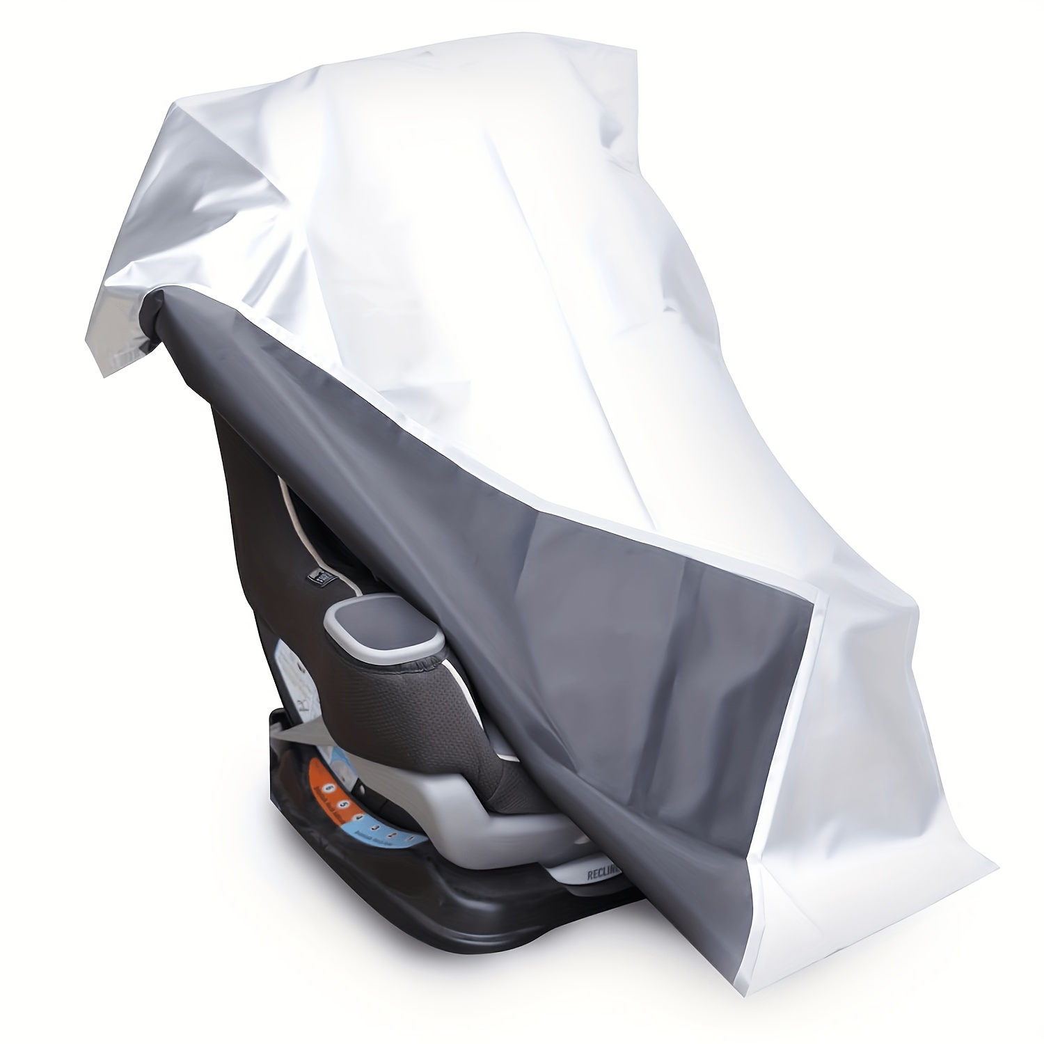 1pc Car Seat Sunshade Shade And Block Heat And Sunlight Car Seat Cooler Car Seat Insulating Protective Cover