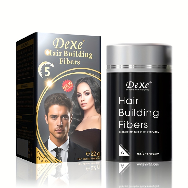 

Boost your hair volume with this amazing Hair Building Fibers, for a natural and rapid thickening effect on thin hair.