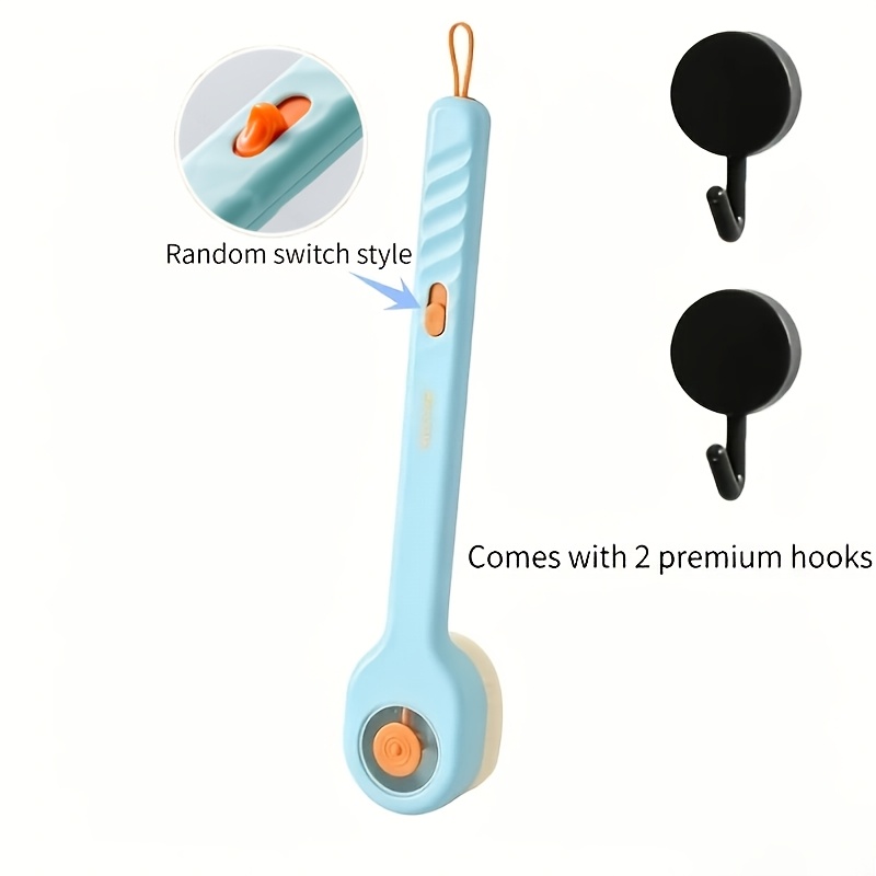 3pcs Liquid-Filled Soft Bristle Bath Brushes Set