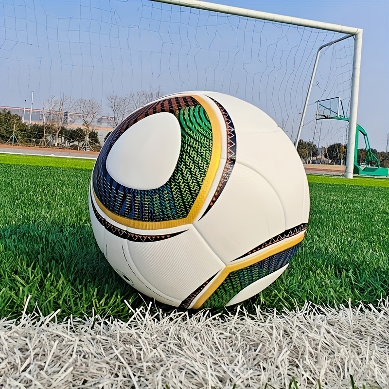 Balón de fútbol de calidad para la Copa del Mundo, tamaño 5, térmicamente  unido con costuras sin costuras, peso oficial del partido, piel sintética  profesional de alta calidad, Pelota de Futbol, Estados Unidos (naranja) :  Deportes y Actividades  