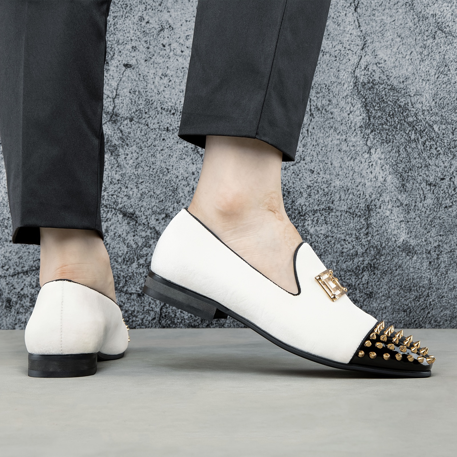 *'s Fashion Loafers Comfortable Casual Shoes Flat Slip On Shoes