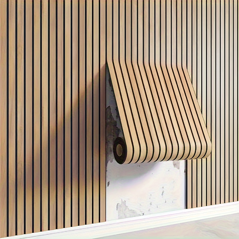 3d wooden wall   74 x 118 11 self   vinyl thick durable natural wood texture   for diy projects   walls ceilings and curved edges diy wall decor modern wall art   panel wall decor