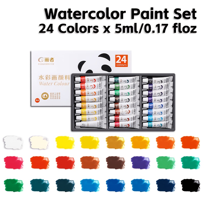 TEMU Acrylic Pigment Set, 5 Milliliters/0.17 Ounces Per Bottle. Waterproof Portable Art Supplies Come With A Rich Of Pigments, Suitable For Handmade
