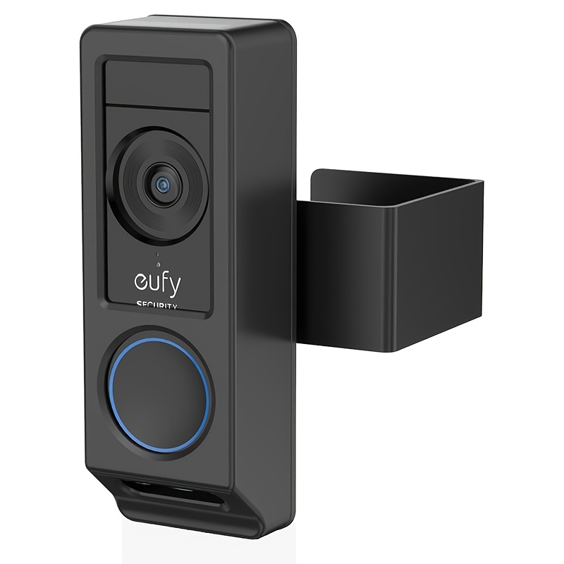 TEMU Adjustable Mounting Kit For E340 Camera Anti-theft Video Doorbell Stand, No Drilling Required (black)