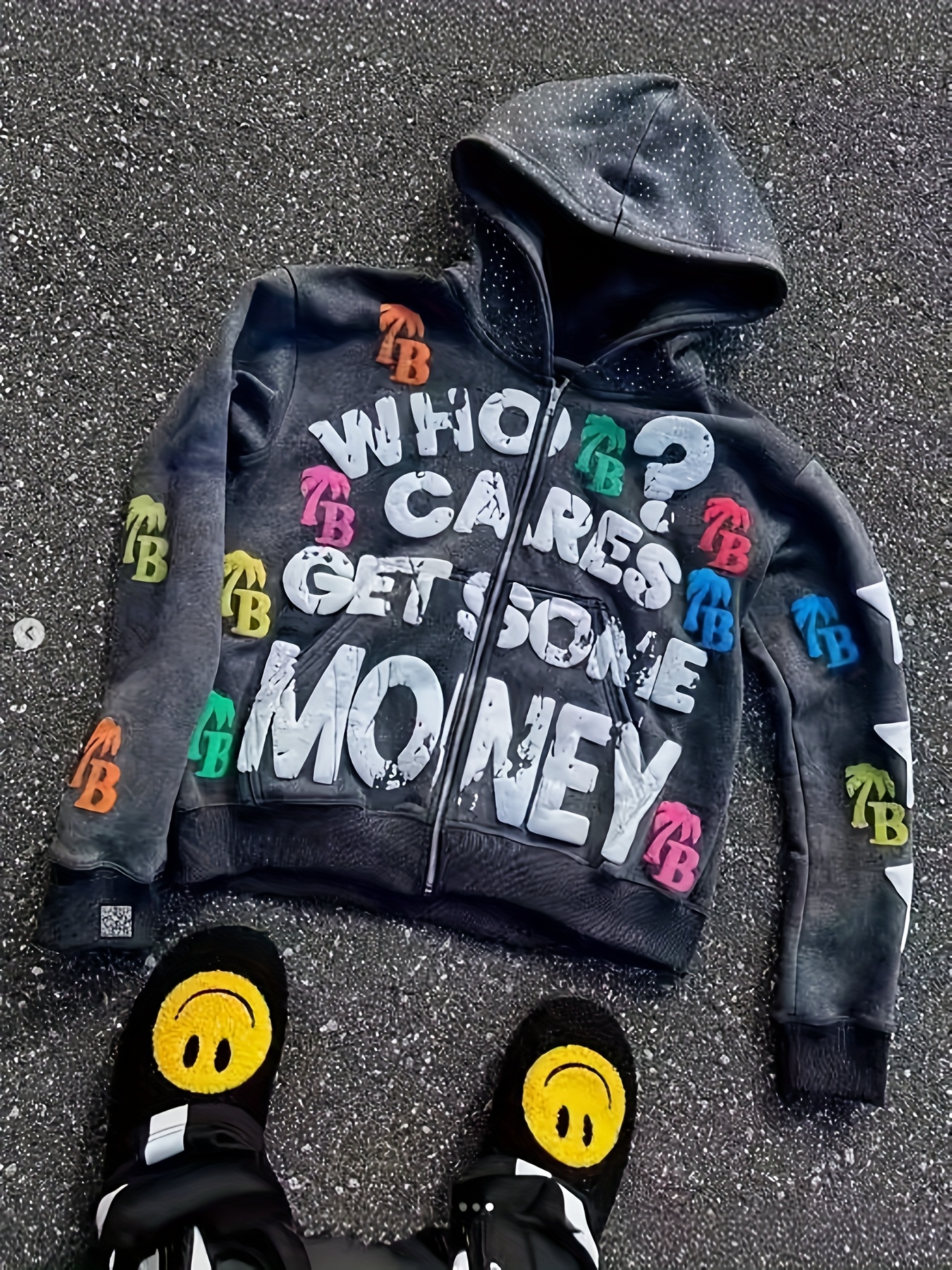 cotton hoodie sold on Temu United States