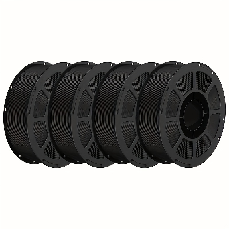 TEMU High-quality Pla Filament, 1.75mm Diameter, 4-pack Assembly, Each Single Roll Weighs 250g, Totaling 4 Rolls. It Has A Smooth And Fine End, ,