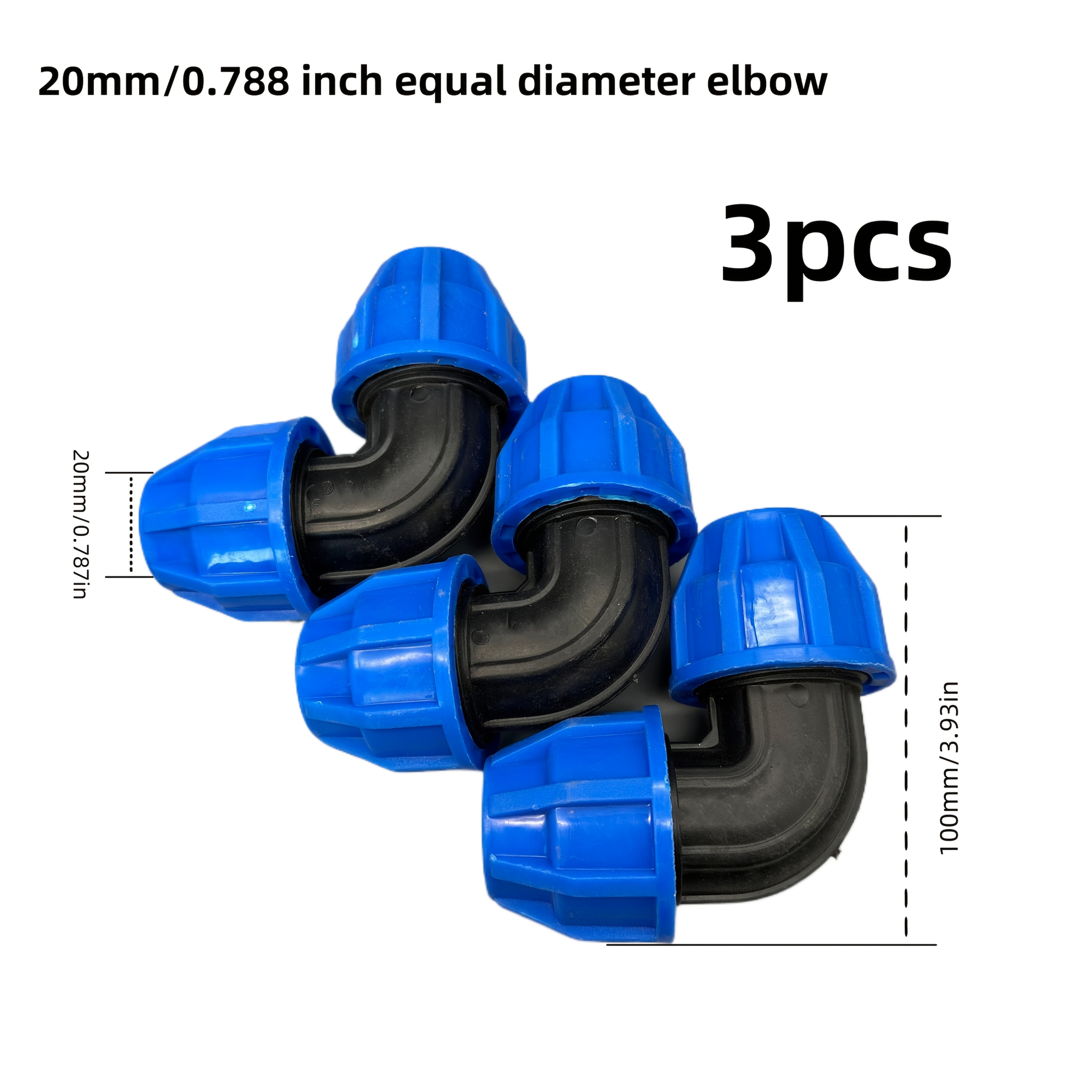 Pe Material Pipe Quick Coupling, Water Pipe Connector, No Welding Required, Installed Without Stopping Water Under Low Water Pressure, Suitable For Garden/farm Irrigation