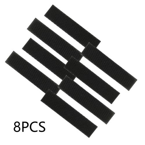 4 8pcs of conditioning filter mesh grid design replacement filter suitable for air conditioners purifiers hvac systems dust pollen and odors enhances indoor air quality and