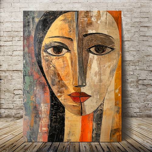 1pc portrait art wrapped canvas framed painting suitable for home office gallery wall decor ready to hang italian reproduction