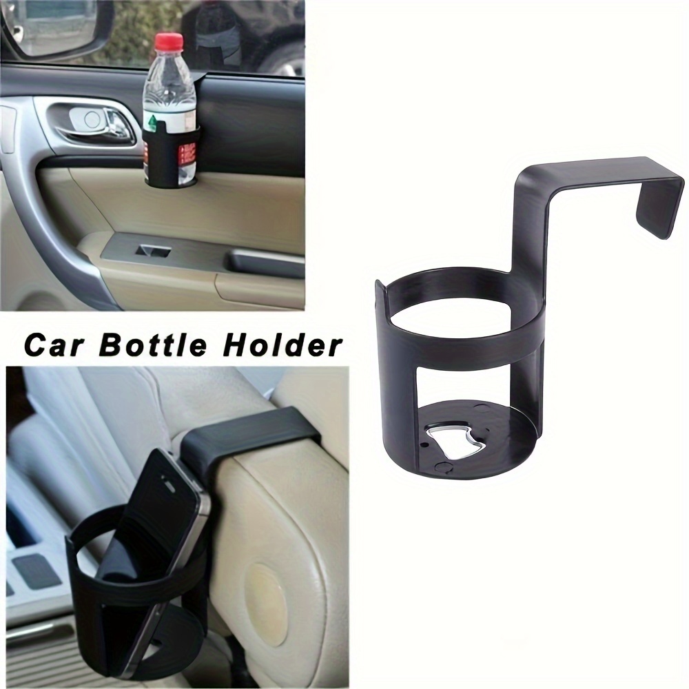 

Set Of 2 Universal Car Cup Holder With Window Hook, Abs Material Hanging Beverage Bottle Can Organizer, Vehicle Interior Accessories