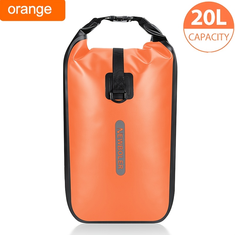 TEMU Newboler 10l/20l Bicycle Waterproof Bag Large Capacity Rear Bag, Quick-release Installation Design And Closure Storage Bag, Camping Travel