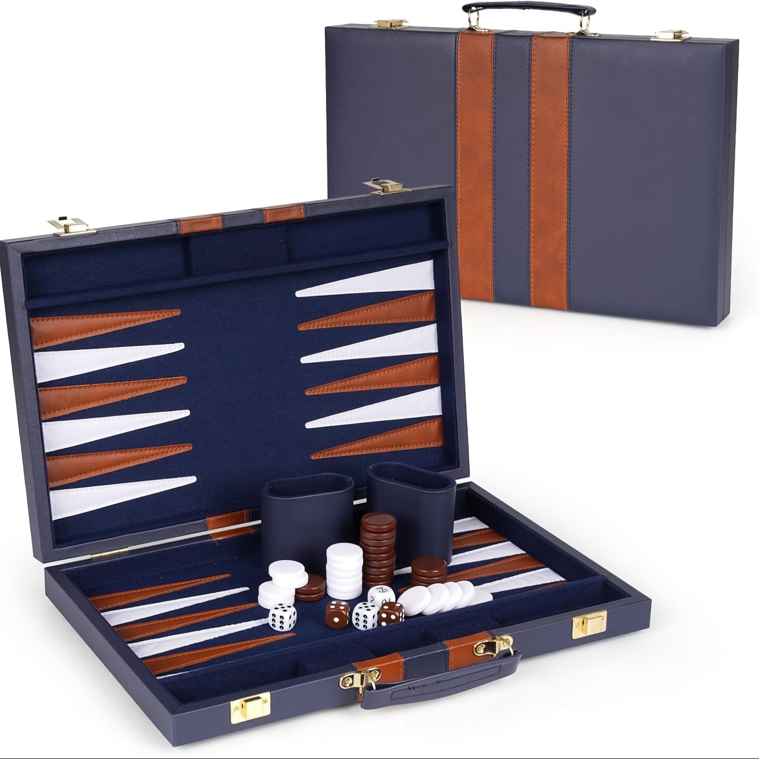 

Backgammon Set For 2 Players | | Portable, | | 15 Inch | Adults