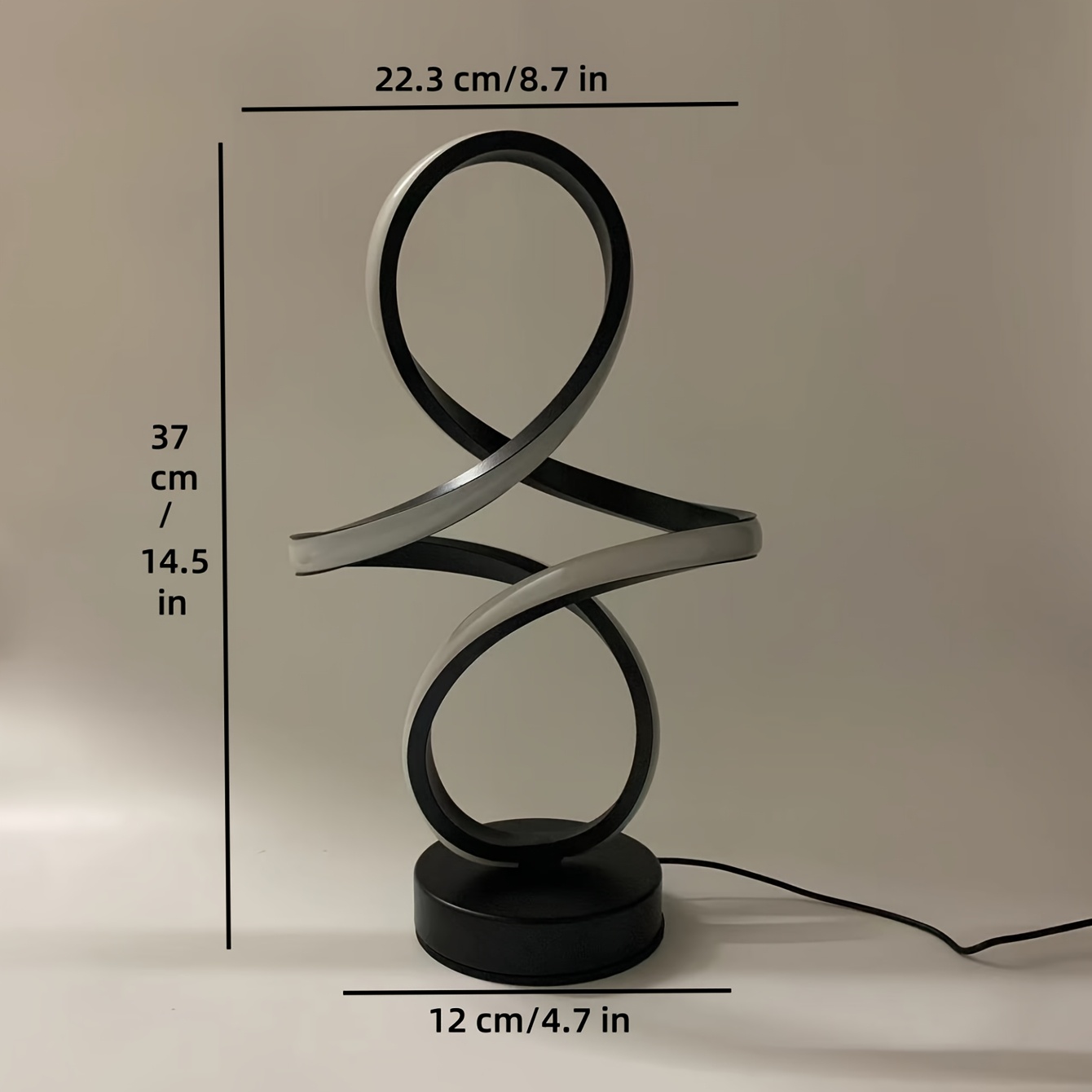 Unique Modern Design USB Three-Color Adjustable LED Lamp