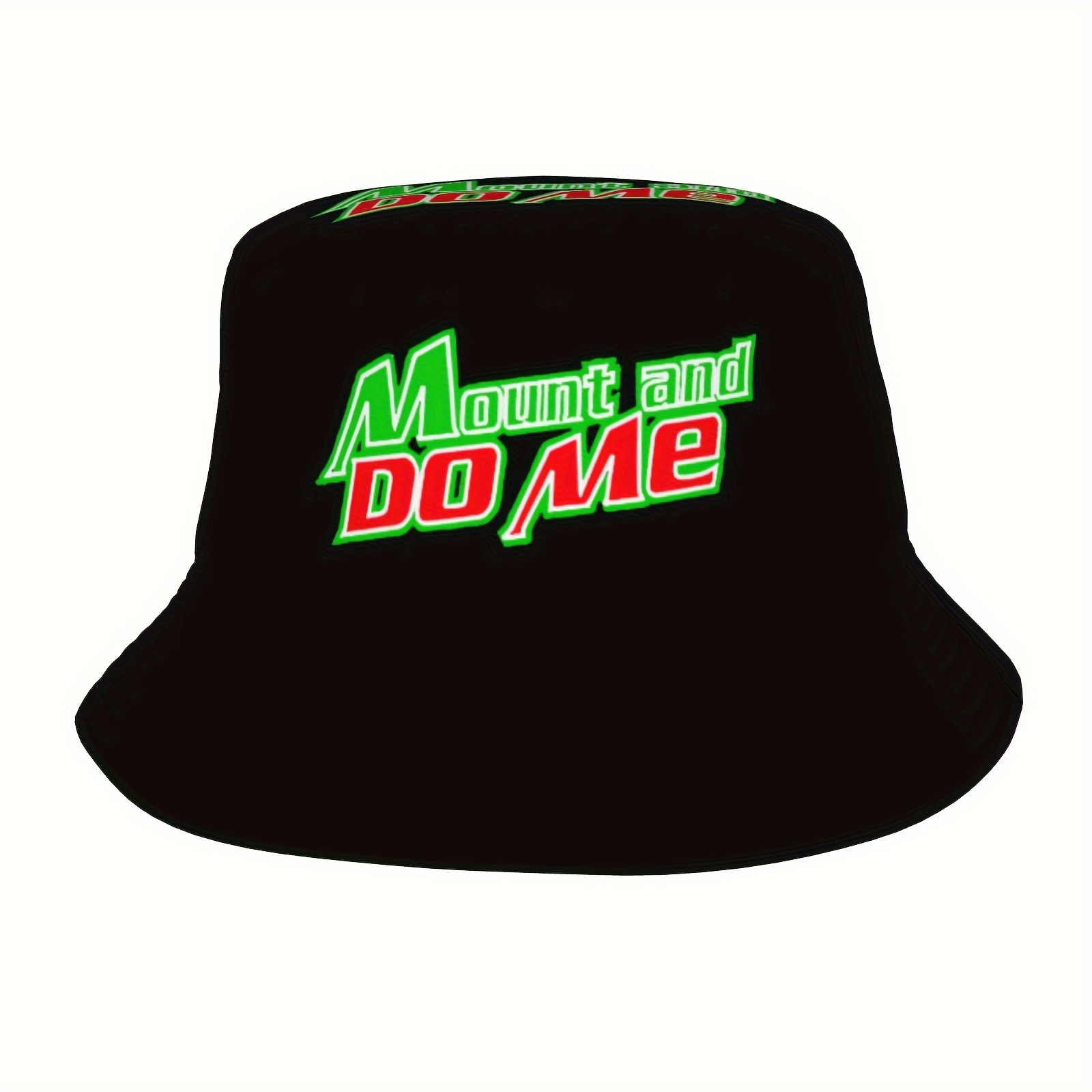 

Mount & Do Me" Premium Cotton Bucket Hat - , Stylish Hip Hop Cap For Fishing, Hiking & Camping