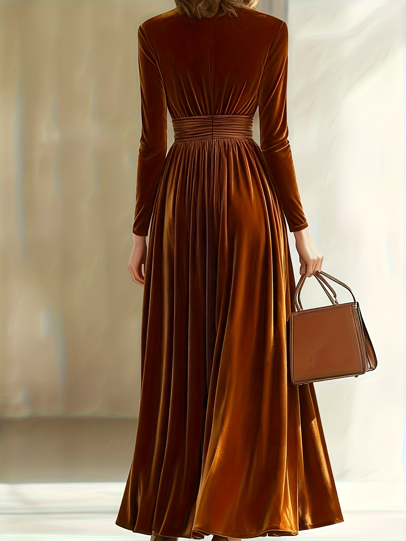 3 drawer modern gallery dresser walnut brown - room essentials Dark Brown Corduroy Mini Dress – PinkBlush