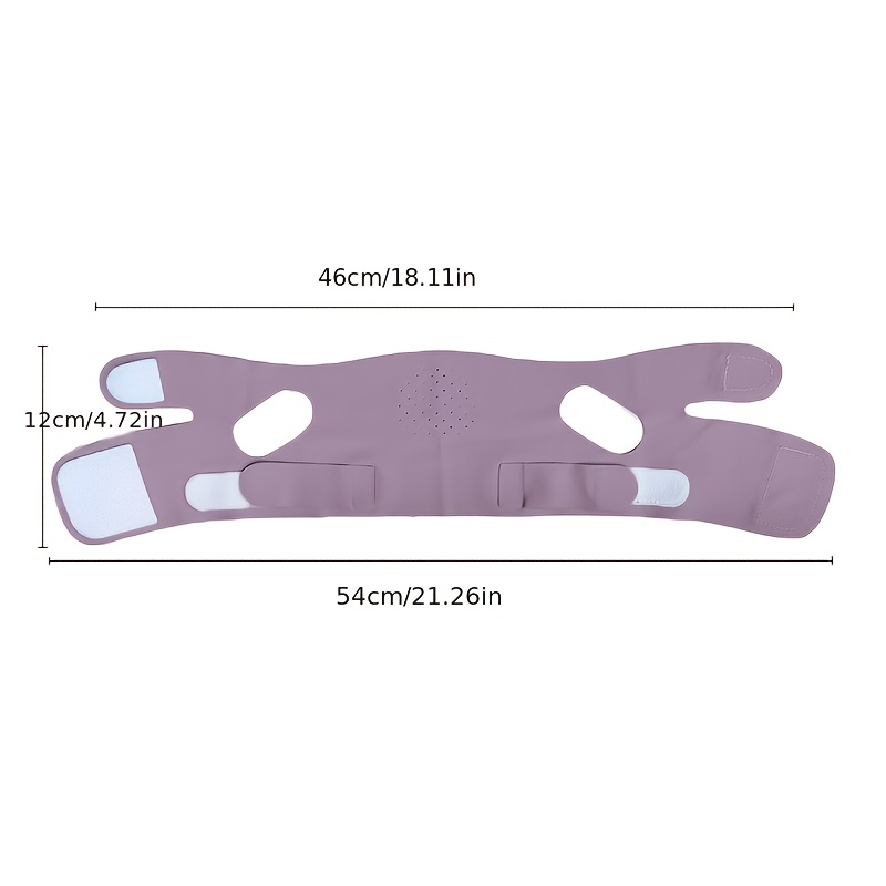V-face Facial Lifting, Double Chin Sleeping Mask Full Face Tightening Anti-sagging, V-face Mask Facial Contour Lifting Sleeping Band Double Chin Wrinkle Band Unisex