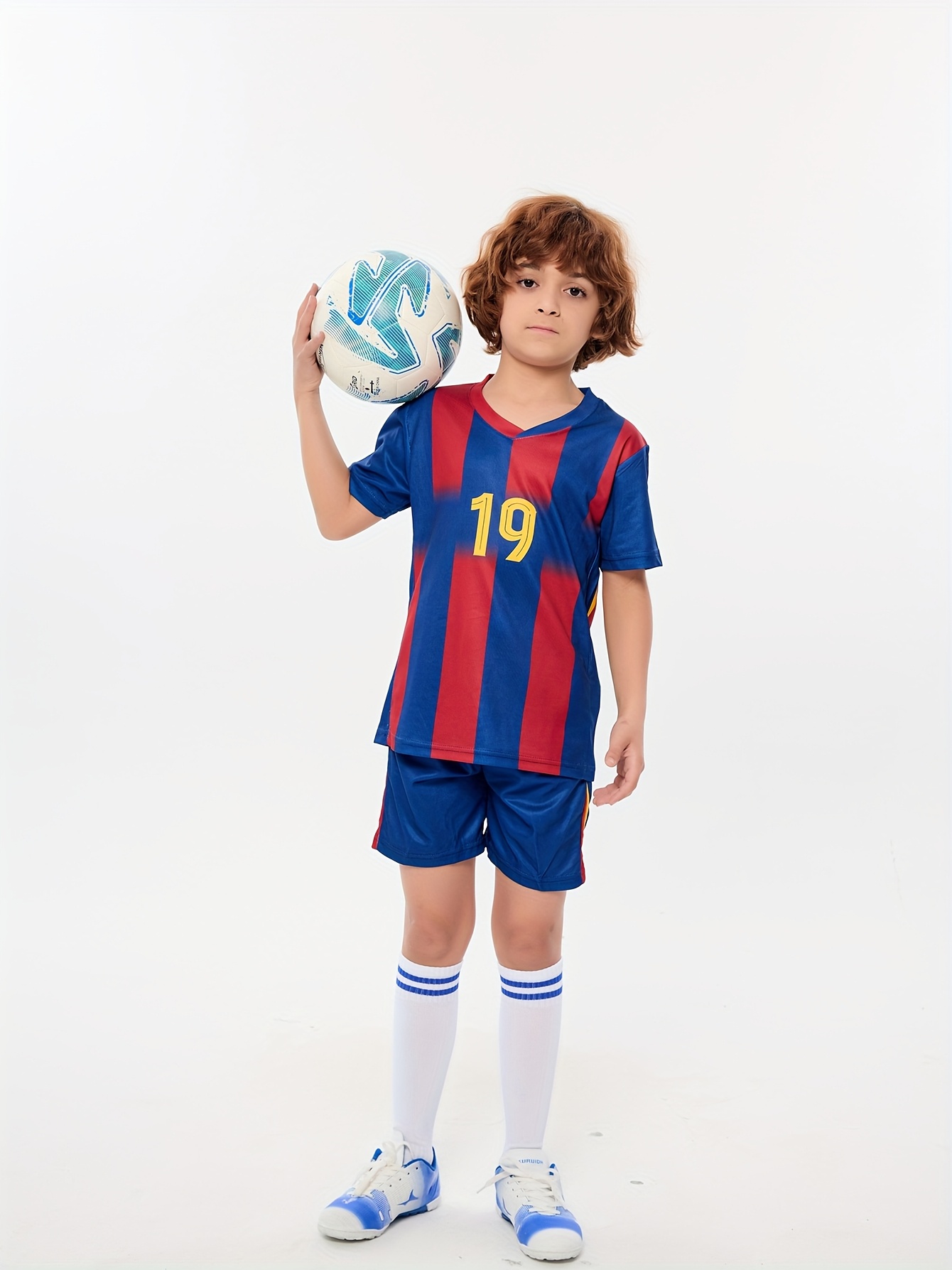 FC Barcelona Trikot Set Kinder - #10 Jersey Mit Shorts & Socken