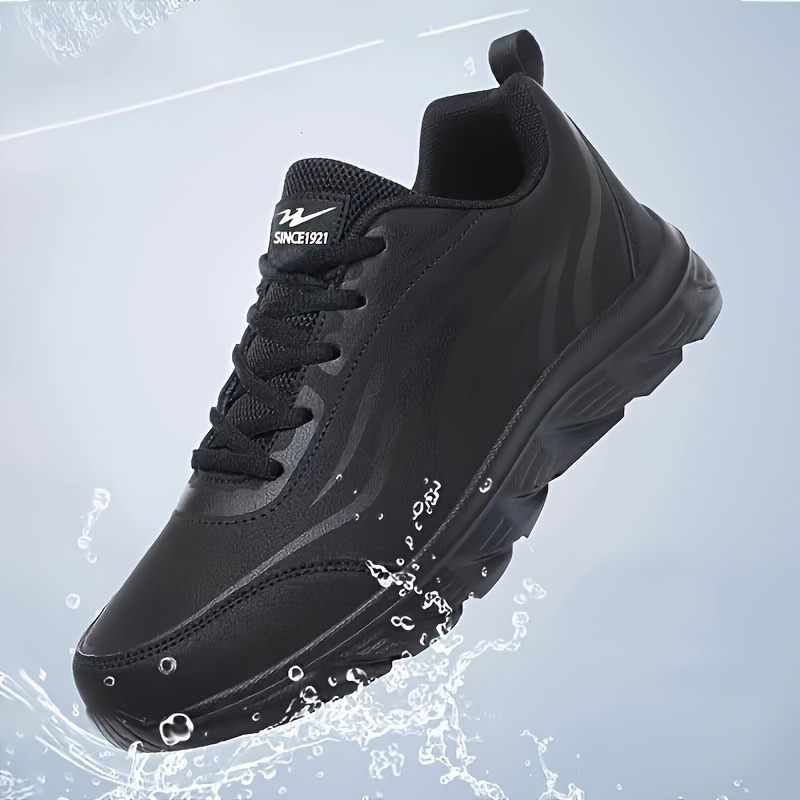 mens casual athletic sneakers windproof comfortable lace up       outdoor walking running details 1