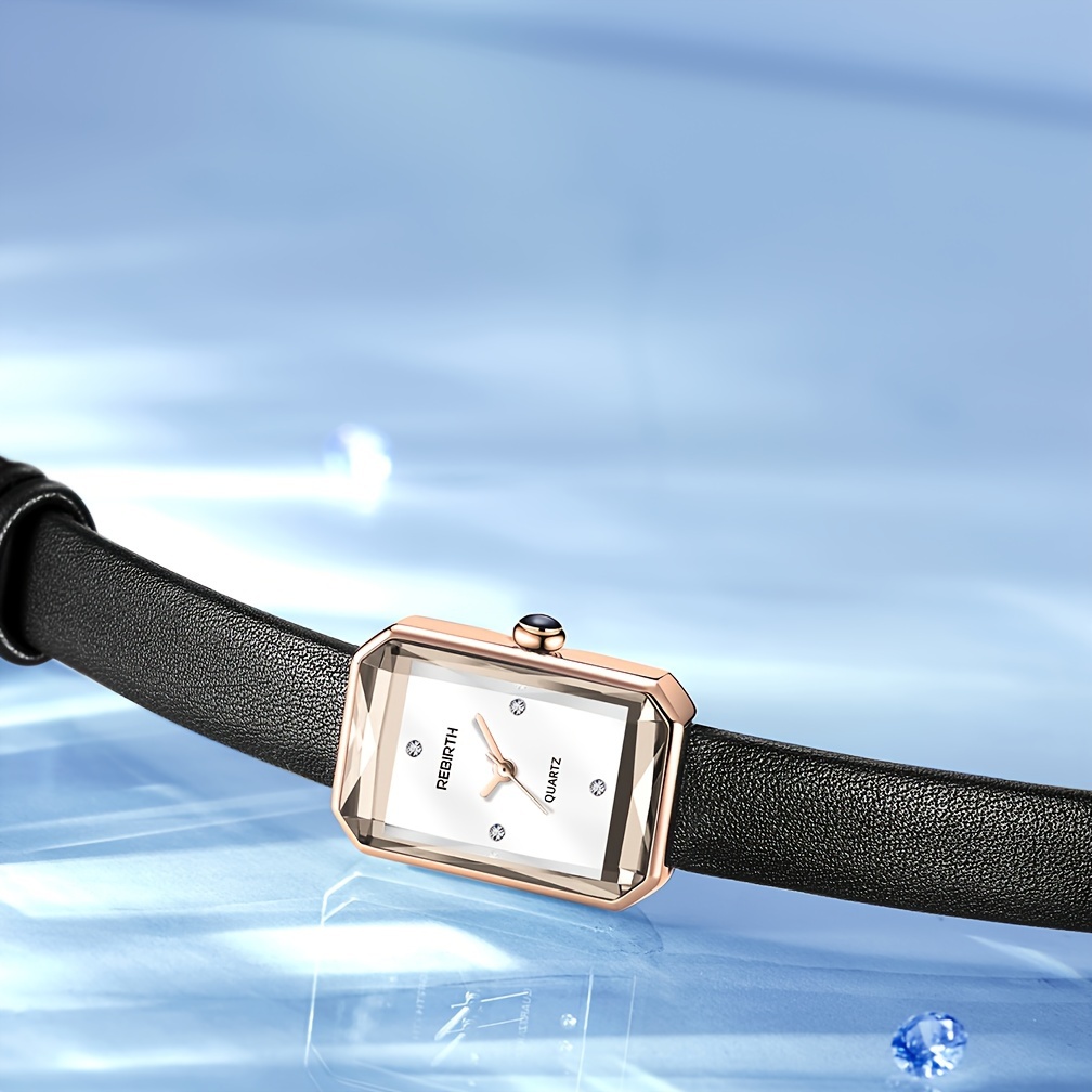 New Square Mirror Women's Fashion Minimalist Elegant Wristwatch