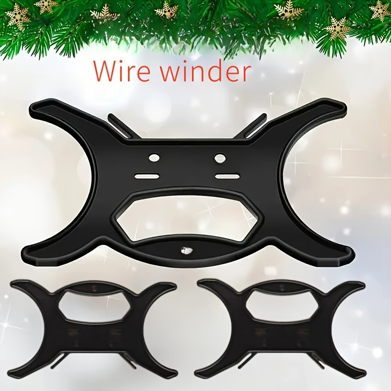 

2pcs Cable Winder For Christmas Lights - Plastic Cord Organizer, Outdoor Rope Storage & Garden Tool Organization