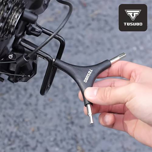 bicycle repair tool mountain bike repair three headed wrench multifunctional hexagonal y shaped tool
