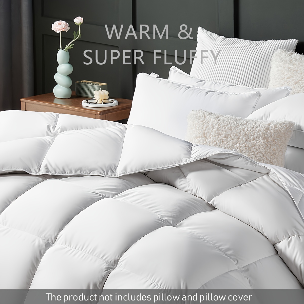 edredón plumas plumas relleno Temu Mexico