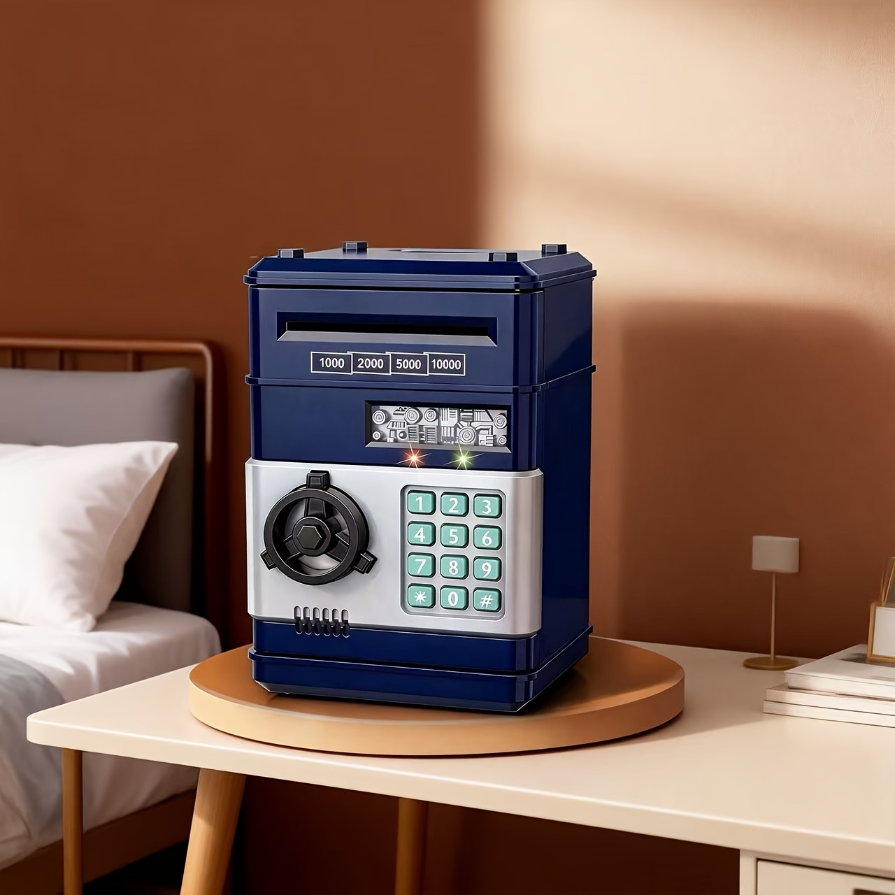 TEMU de bureau à de passe, de rangement pour billets avec clavier numérique et fente à billets à roulement automatique, de sécurité pour caisse de
