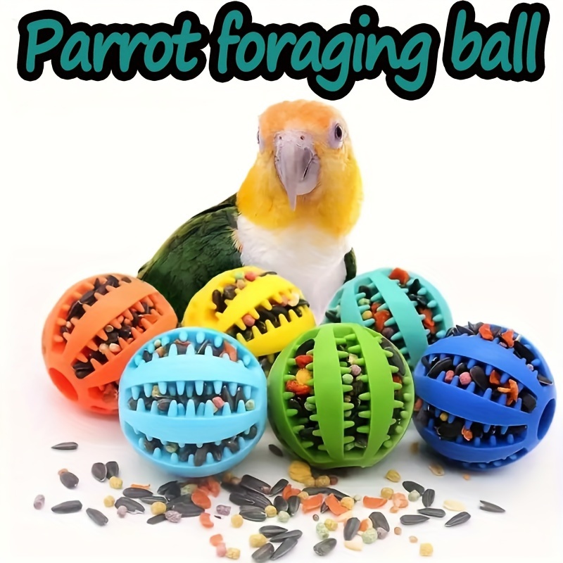 Bird Beak Grinding Stone, Parrot Chew Toys With Bells, Bird Toys, Cage...