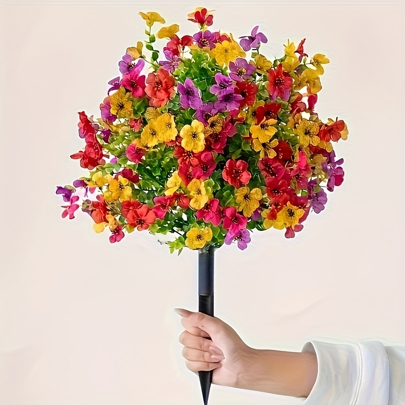 hochwertige künstliche topfblumen lebensnahe farbenfrohe