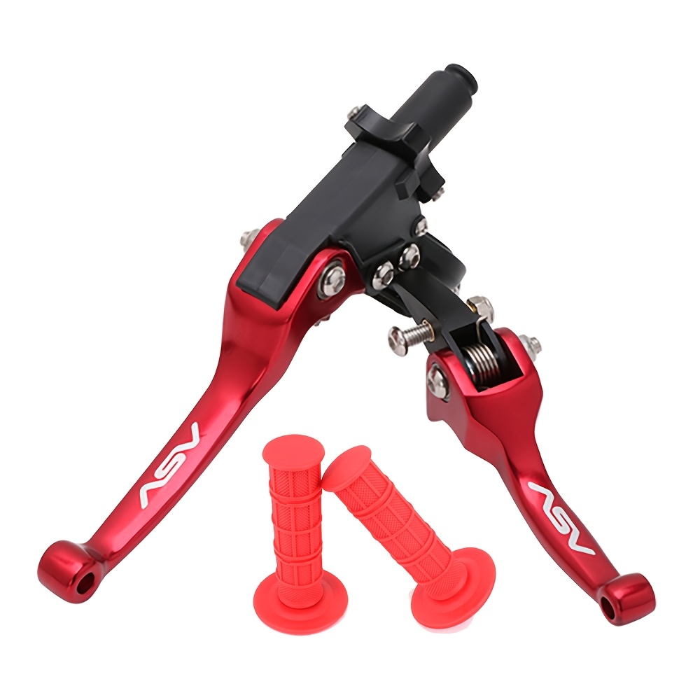 TEMU Motorcycle Asv 22mm 7/8 Inch Folding Clutch Brake Lever Universal Cnc And 7/8