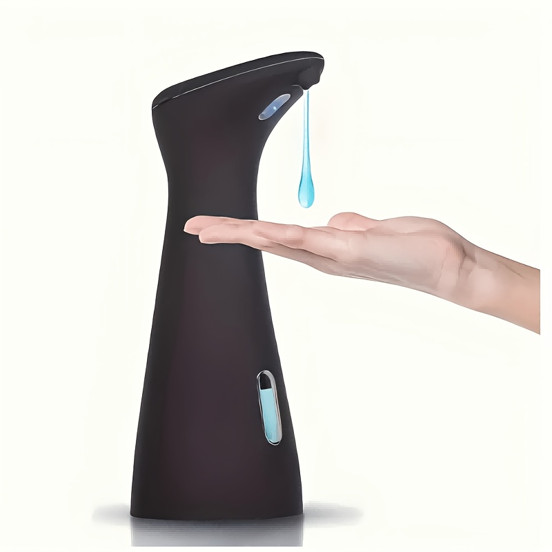 TEMU Distributeur de savon automatique à piles HOTU, contact, à capteur infrarouge, murale pour salle de bain, cuisine, hôtel, bureau