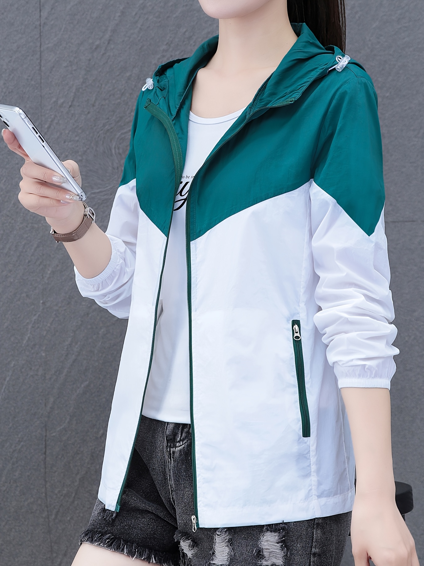 women's lightweight breathable resistant jacket quick dry Temu