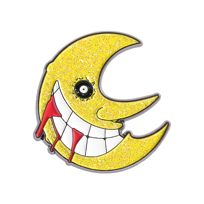 TEMU FLIXBLANY de la Luna de Almas, Inspiración Mágica, Pin de Esmalte para Ropa y Mochila, Regalo, Decoración de Mochila, Idea de Regalo, en ,